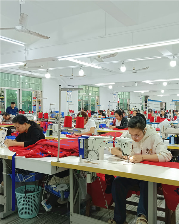 Corporate sweatshirt manufacturing and employee apparel
